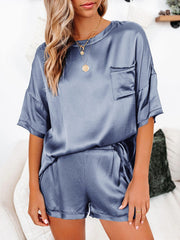 satin pajamas