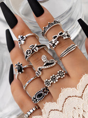 Jewelry 15-Piece Ring Set