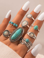 silver ring set