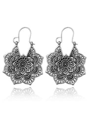 Vintage Metal Bohemian Cutout Earrings