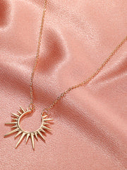 Sunflower Pendant Necklace