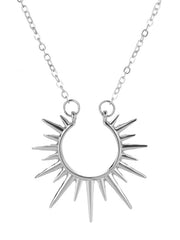Sunflower Pendant Necklace