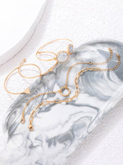 Five-Piece Fashion Bracelet Set