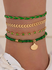 Four-Layer Anklet