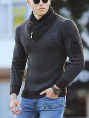 mens winter muscle sweater