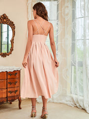 Sleeveless Swing Dress
