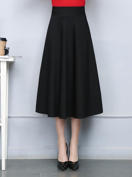 Mid-Length Skirt