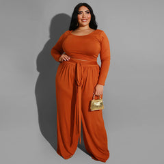 Plus Size Two Piece Outfit