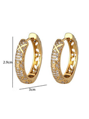 Gold Hoop Earrings
