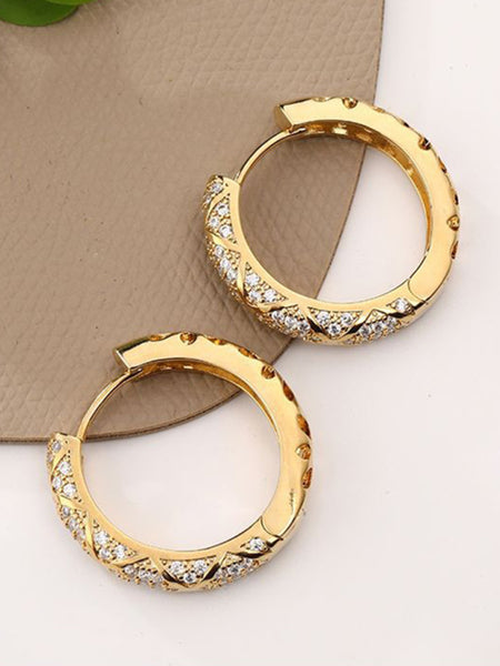 Gold Hoop Earrings