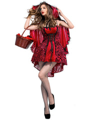 Gothic Little Red Riding Hood Halloween Costume