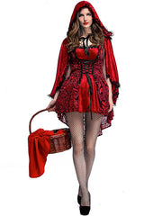 Gothic Little Red Riding Hood Halloween Costume