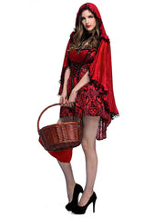 Gothic Little Red Riding Hood Halloween Costume