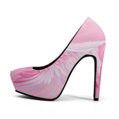 pink high heels