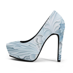 baby blue high heels