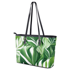 green tote bag