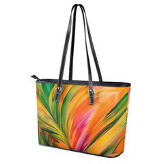 medium tropical tote bag