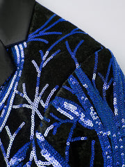 Men's Sequin Suit Jacket