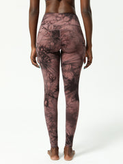 Pink Print Yoga Pants