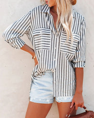 Striped Long Sleeve Shirt