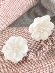 Flower Pearl Earrings
