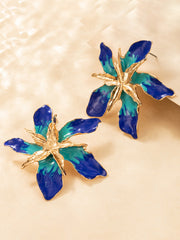 Tropical Flower Earrings