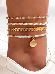 Four-Layer Anklet
