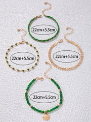 Four-Layer Anklet