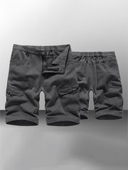 grey cargo shorts