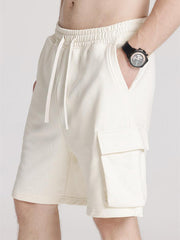 Men's Mixed Media Cargo Shorts