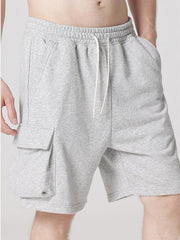 Men's Mixed Media Cargo Shorts