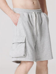 Men's Mixed Media Cargo Shorts