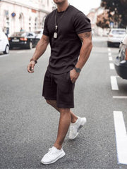 Shirt & Shorts Two-Piece Set