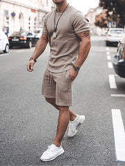 Shirt & Shorts Two-Piece Set