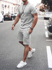 Shirt & Shorts Two-Piece Set