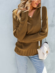 Sexy Collar Sweater