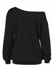 Vampire Long Sleeve Off-Shoulder Top