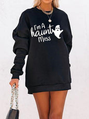 Women's Halloween 'I'm A Haunt Mess' Sweatshirt