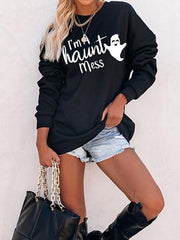 Women's Halloween 'I'm A Haunt Mess' Sweatshirt