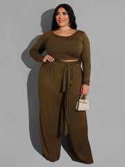 Plus Size Two Piece Outfit