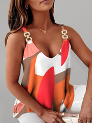 patterned tank top