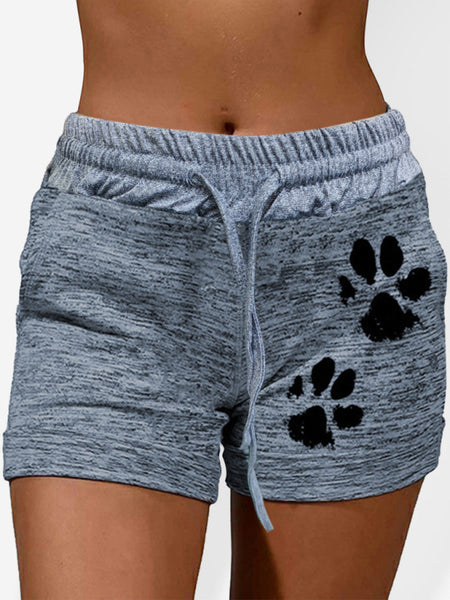 Paws Print Shorts