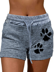 Paws Print Shorts