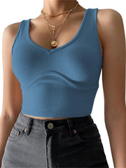 Knit Slim Fit Tank Top