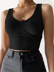 Knit Slim Fit Tank Top