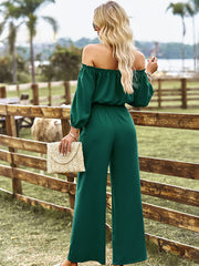 Two-Piece Top and Pants Set