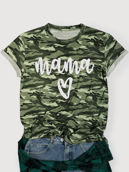Camouflage "Mama" T-Shirt