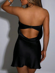 Satin Sleeveless Dress