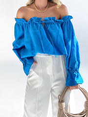 blue shirt