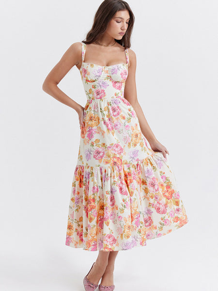 Long Floral Dress